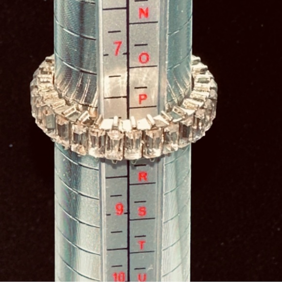 Sugarfix by BaubleBar Baguette Infinity Ring, Size 8.5 - Picture 3 of 7